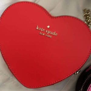 Small Kate spade red heart